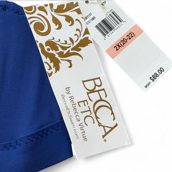 Becca Blue Bikini Top - Picture 9 of 9